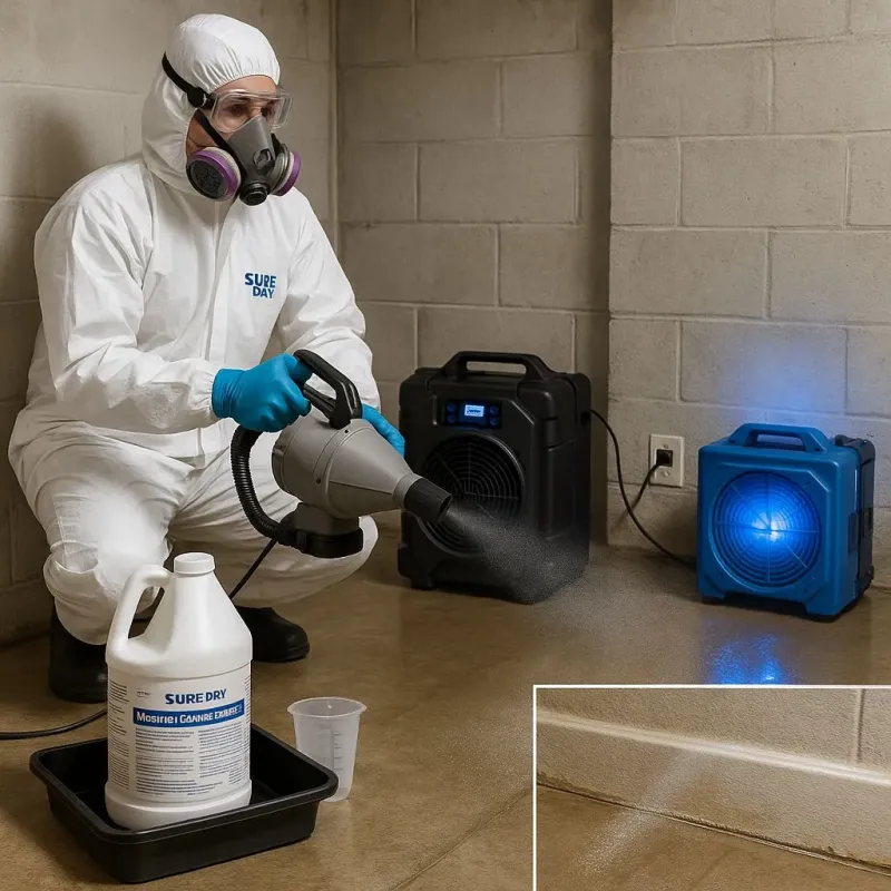 Sanitization and Odor Removal process in Hinsdale, IL