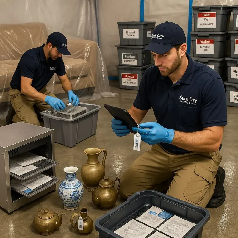 Content Protection and Restoration process in Hinsdale, IL